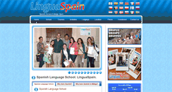 Desktop Screenshot of linguaspain.com